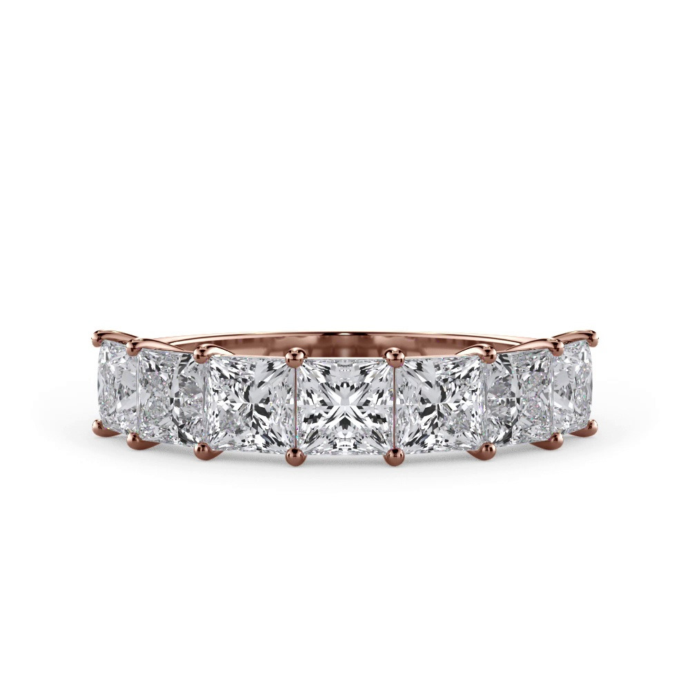 360 degree view of Princess Cut Diamond 7 Stone Ring (2.00 ct. tw.)