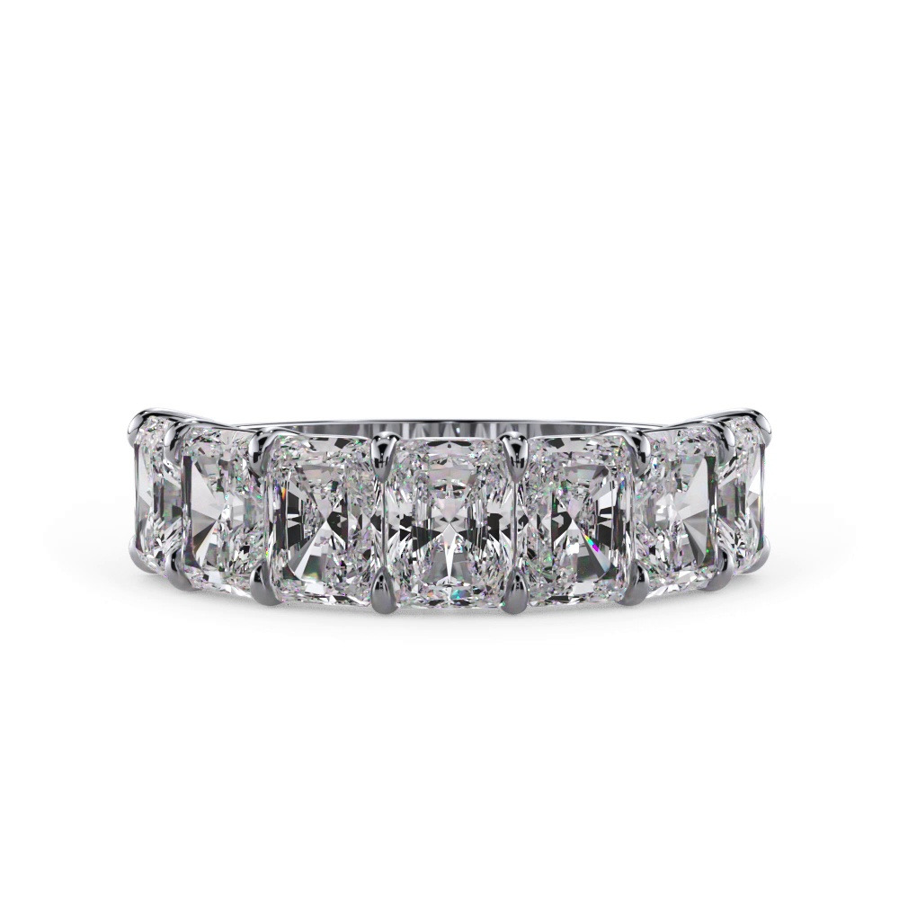 360 degree view of Radiant Cut Diamond 7 Stone Ring (3.50 ct. tw.)