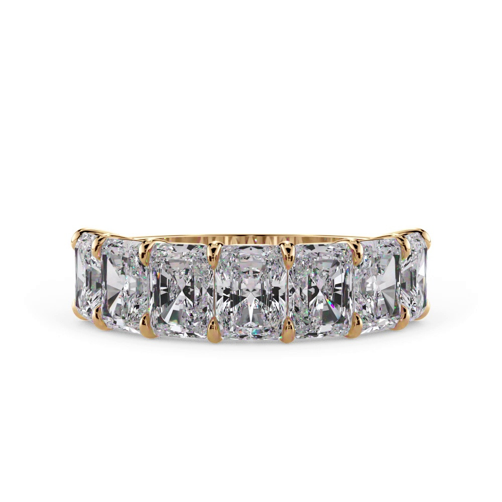 360 degree view of Radiant Cut Diamond 7 Stone Ring (3.50 ct. tw.)