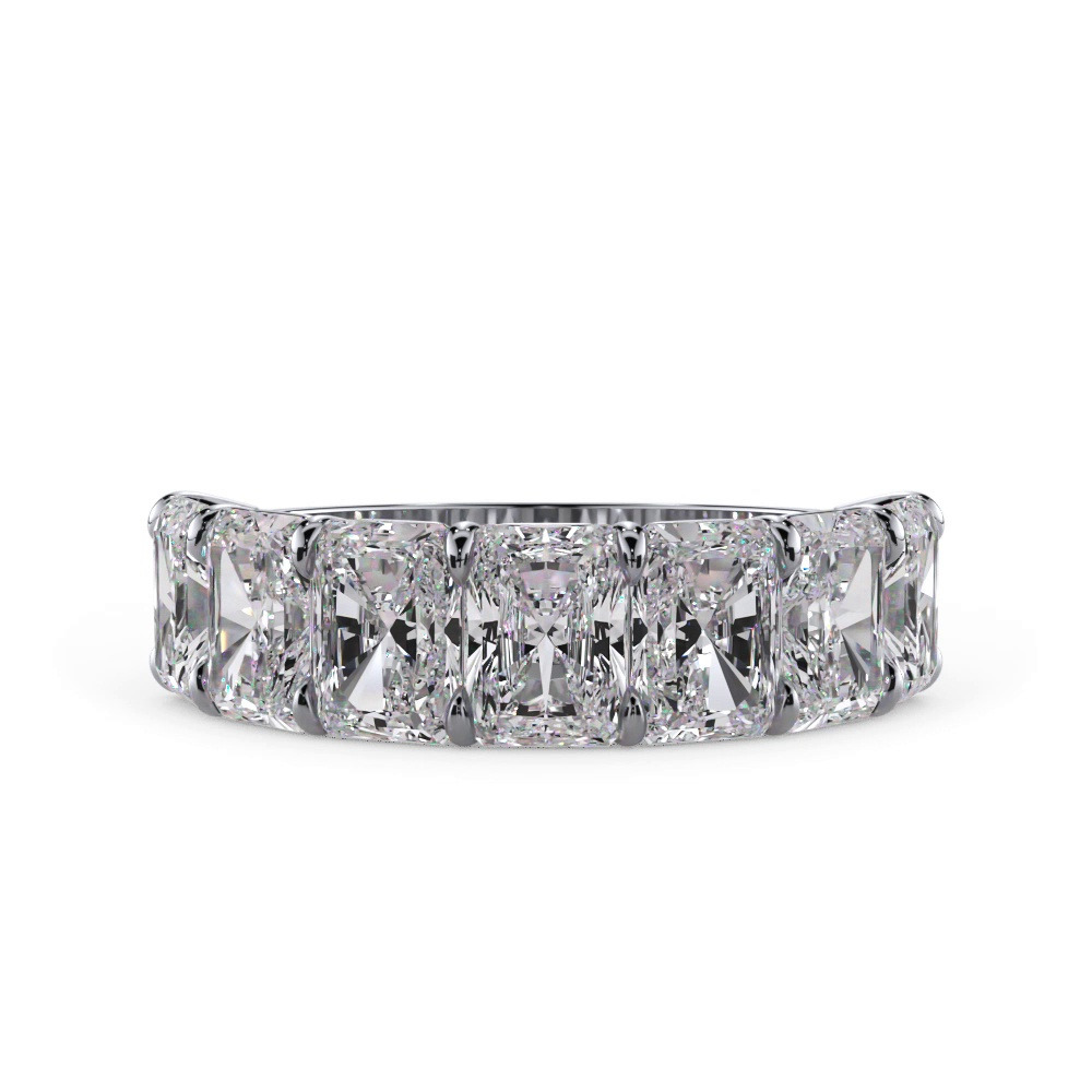 360 degree view of Radiant Cut Diamond 7 Stone Ring (5.00 ct. tw.)