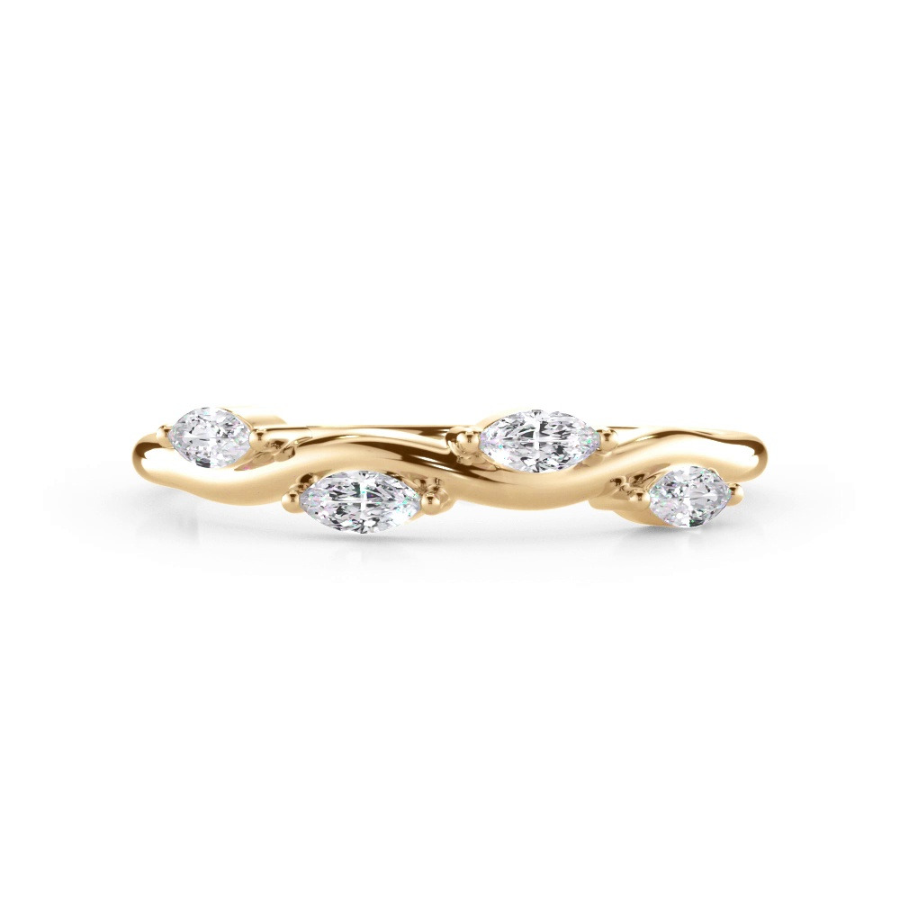 360 degree view of Vinetta Marquise Band
