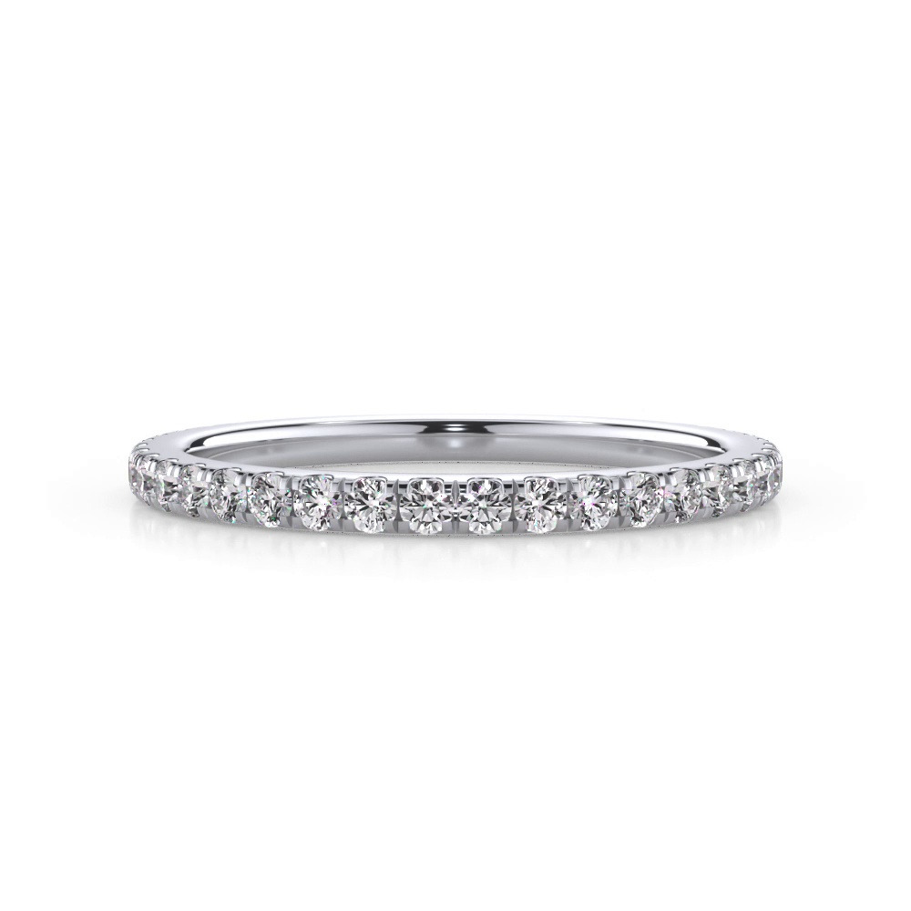 360 degree view of Bellora Classic Pavé Band