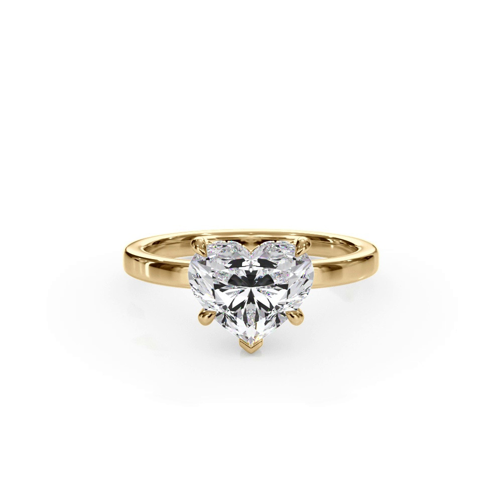 360 degree view of Bellora Hidden Halo Lab Engagement Ring (2mm)