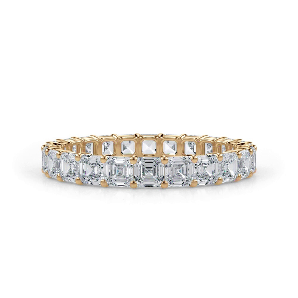 360 degree view of Asscher Cut Diamond Eternity Ring (2.0 ct. tw.)