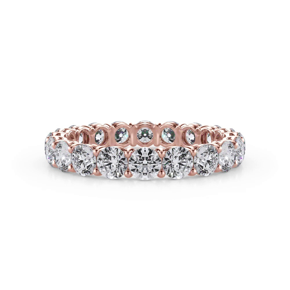 360 degree view of Classic Round Lab Diamond Eternity Band (2.00ct. tw.)