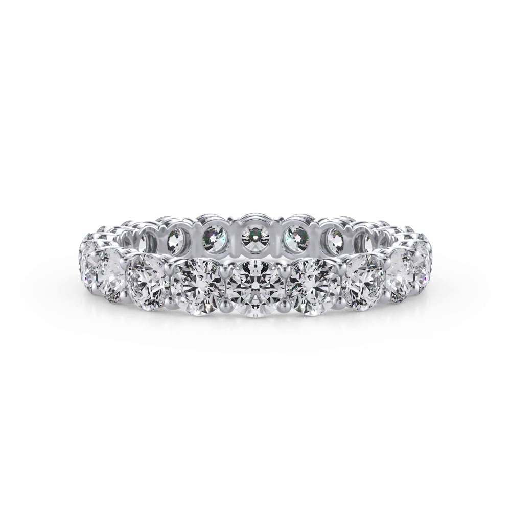 360 degree view of Classic Round Lab Diamond Eternity Band (2.00ct. tw.)
