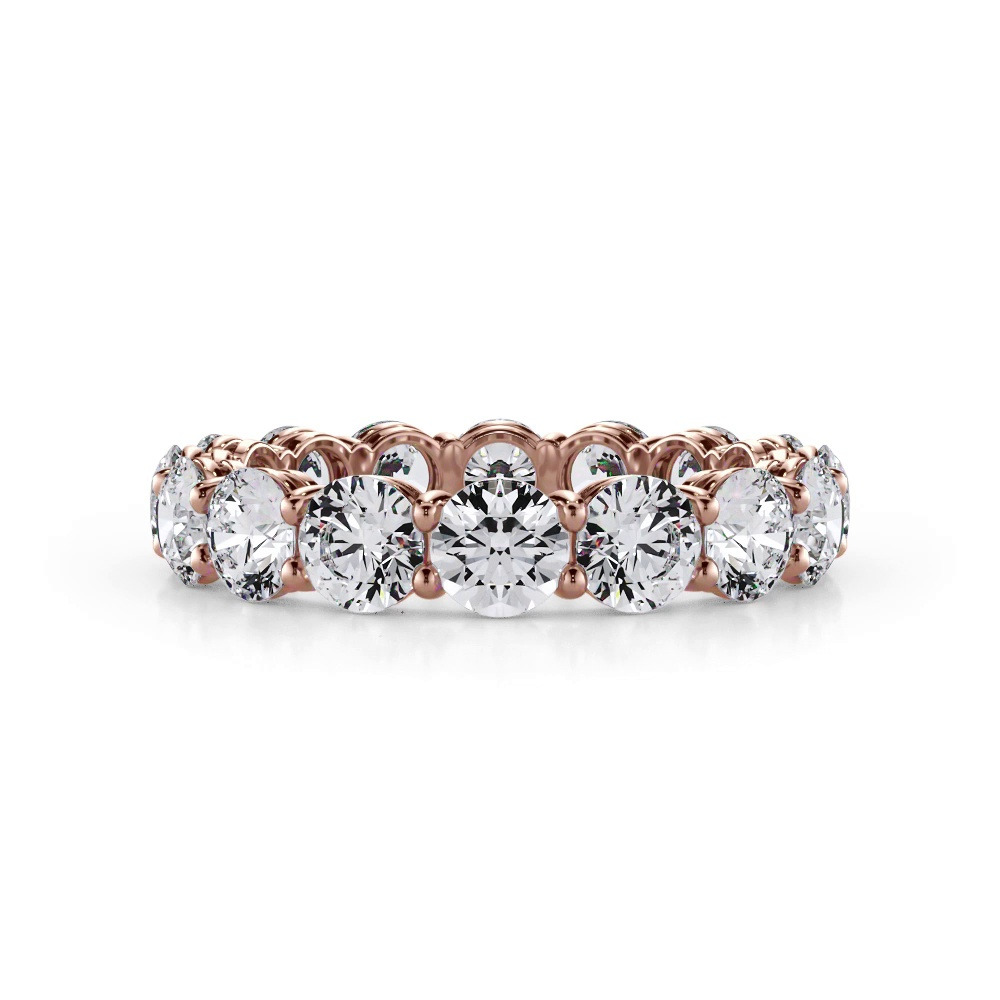 360 degree view of Classic Round Diamond Eternity Band (3.20ct. tw.)