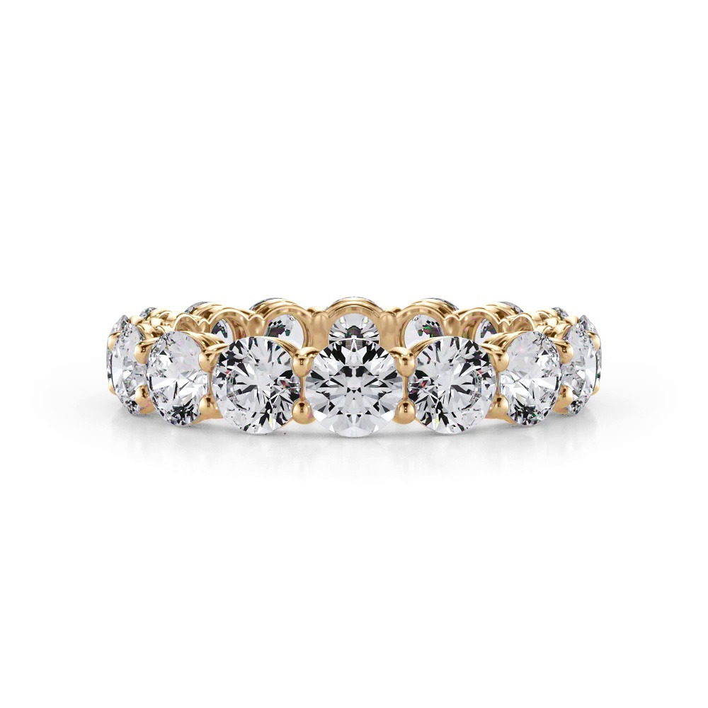 360 degree view of Classic Round Diamond Eternity Band (3.20ct. tw.)