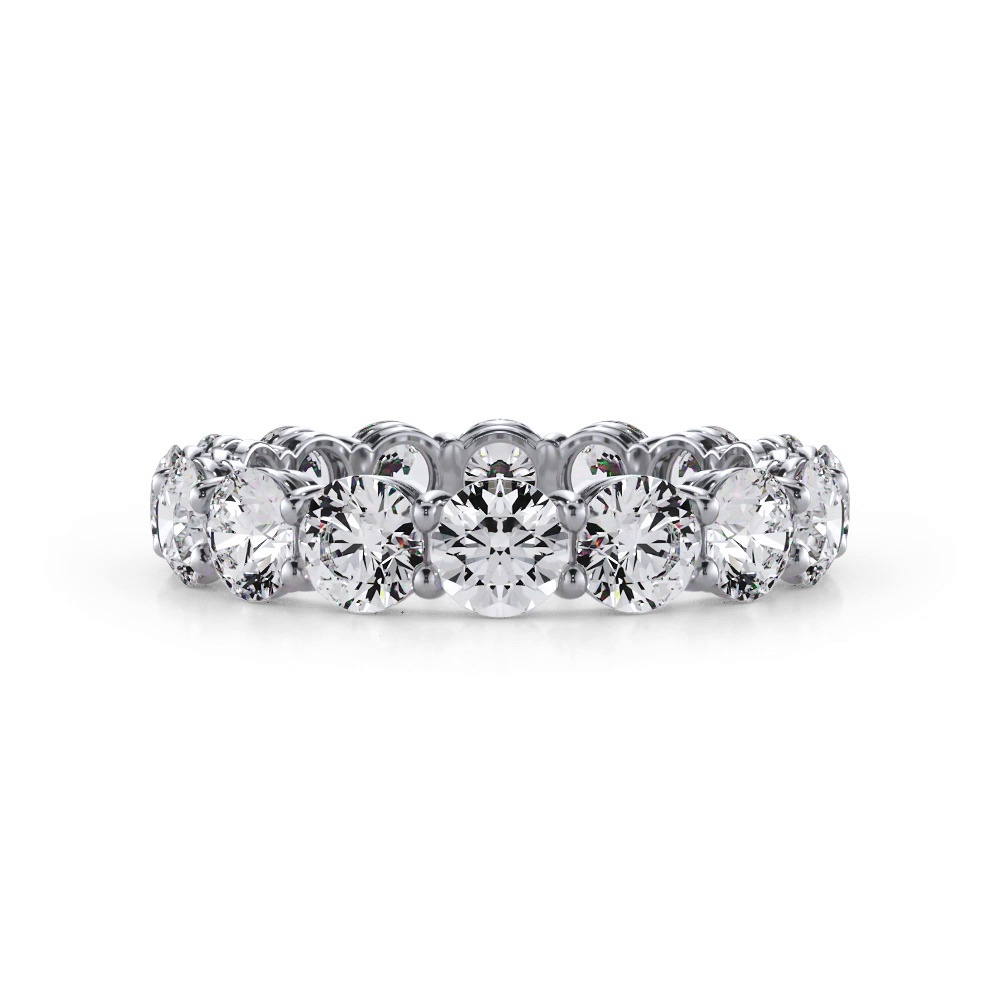 360 degree view of Classic Round Diamond Eternity Band (3.20ct. tw.)