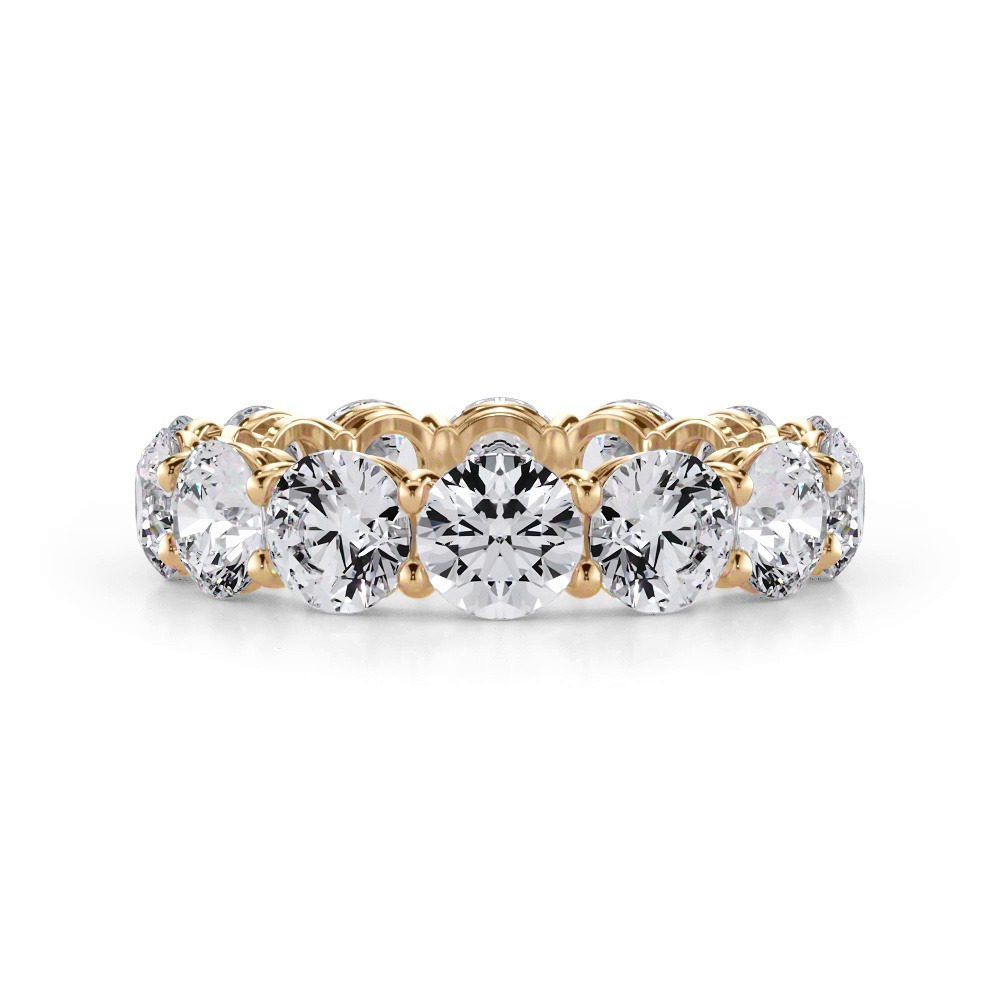 360 degree view of Classic Round Diamond Eternity Band (4.20ct. tw.)