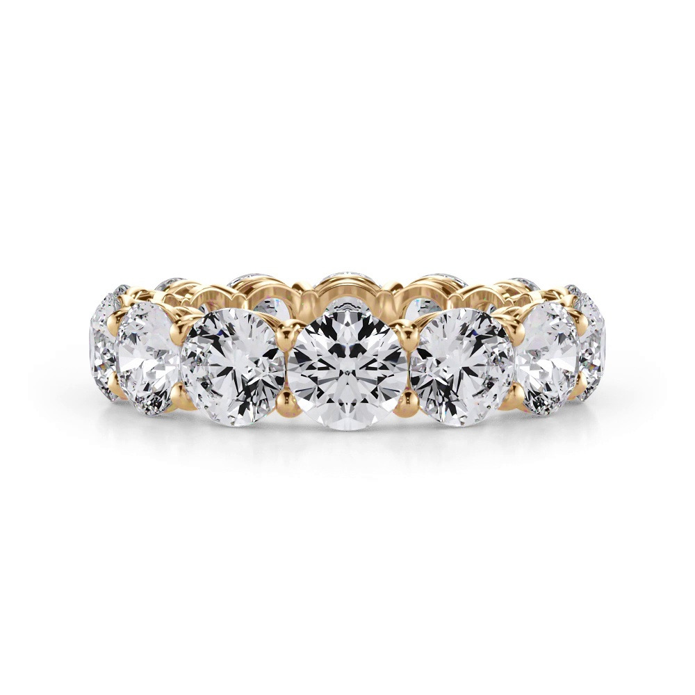 360 degree view of Classic Round Lab Diamond Eternity Band (5.60ct. tw.)