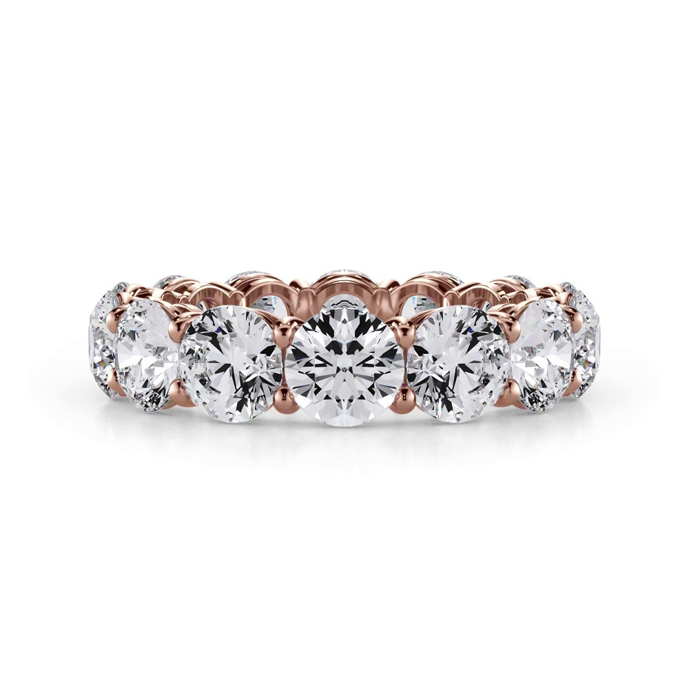 360 degree view of Classic Round Diamond Eternity Band (5.60ct. tw.)