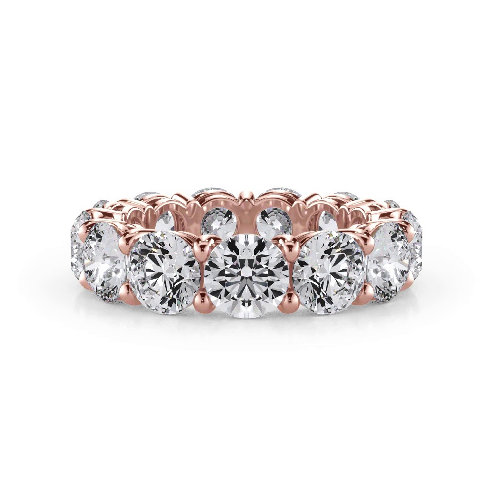 360 degree view of Classic Round Diamond Eternity Band (6.50ct. tw.)