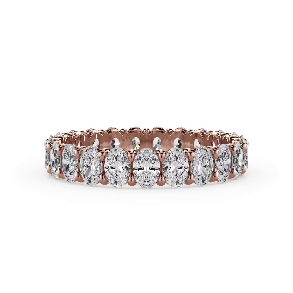 360 degree view of Oval Cut Diamond Eternity Ring (2.0 ct. tw.)