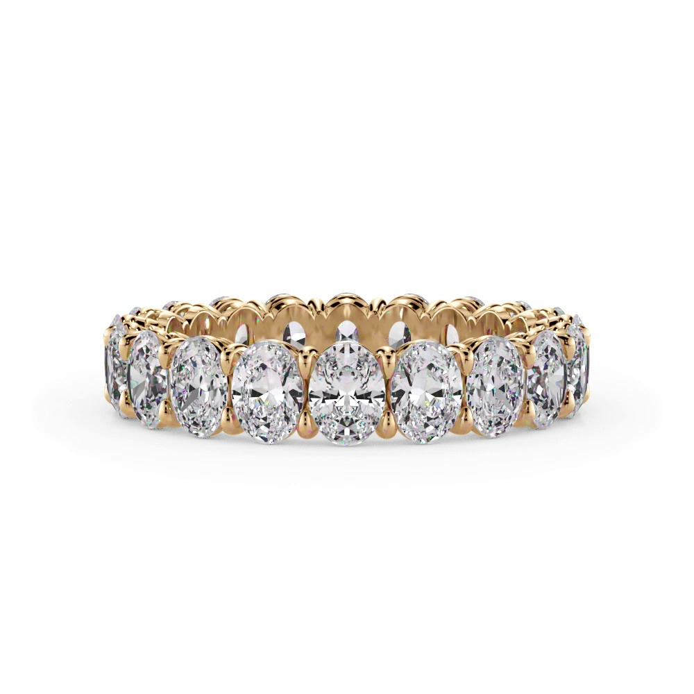 360 degree view of Oval Cut Diamond Eternity Ring (3.0 ct. tw.)