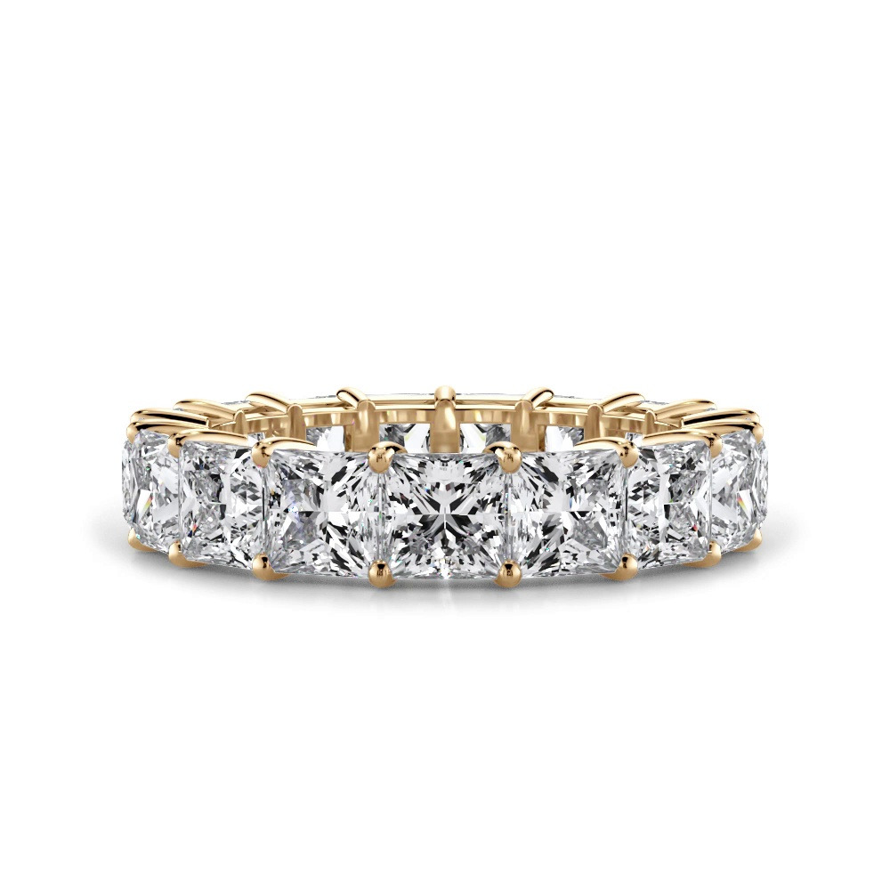 360 degree view of Princess Cut Lab Diamond Eternity Ring (3.0 ct. tw.)
