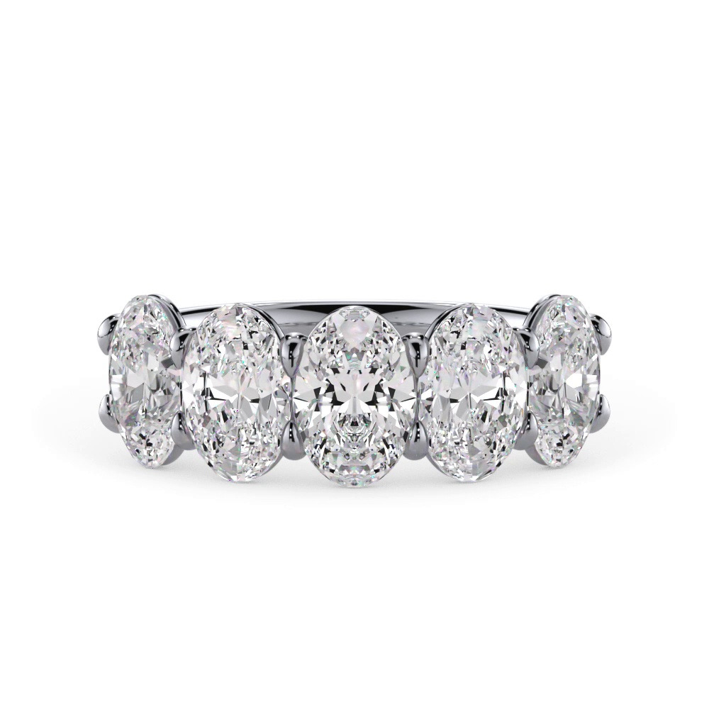 360 degree view of Oval Cut Diamond 5 Stone Ring (3.00 ct. tw.)