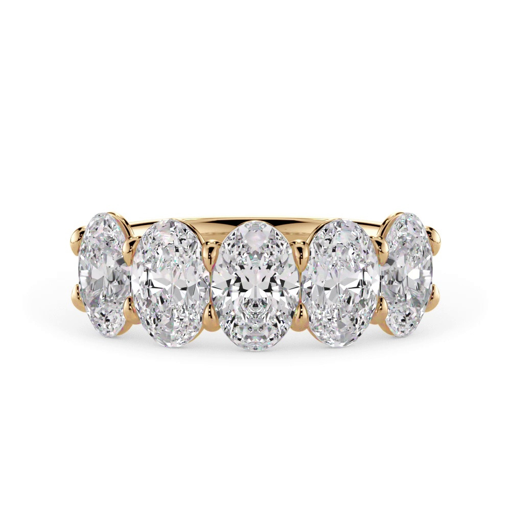 360 degree view of Oval Cut Diamond 5 Stone Ring (3.00 ct. tw.)