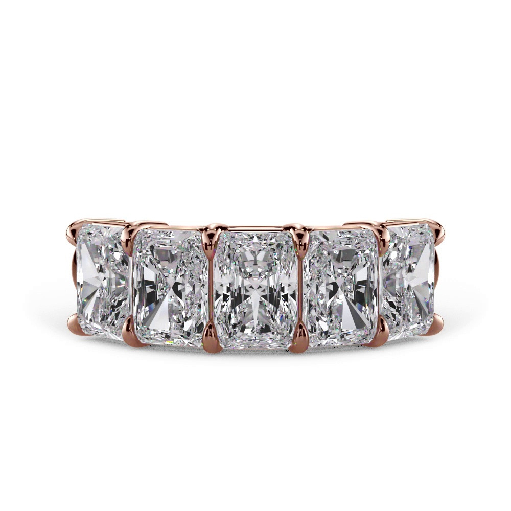 360 degree view of Radiant Cut Diamond 5 Stone Ring (3.00 ct. tw.)