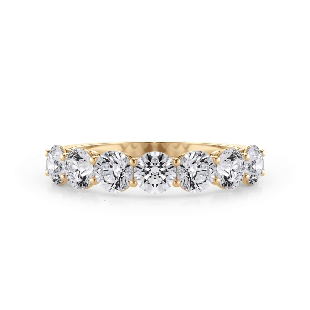 360 degree view of Classic Seven-Stone Round Diamond Band (1.00ct. tw.)