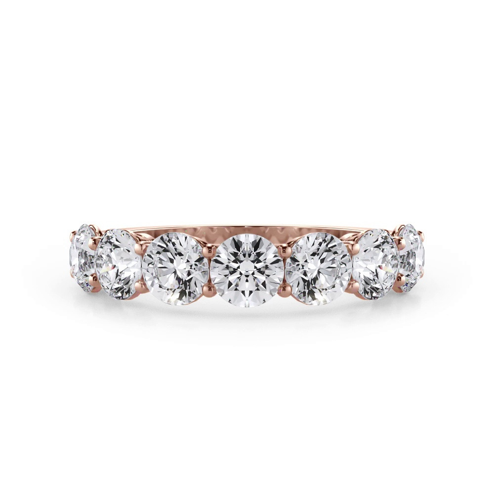 360 degree view of Classic Seven-Stone Round Diamond Band (1.40ct. tw.)