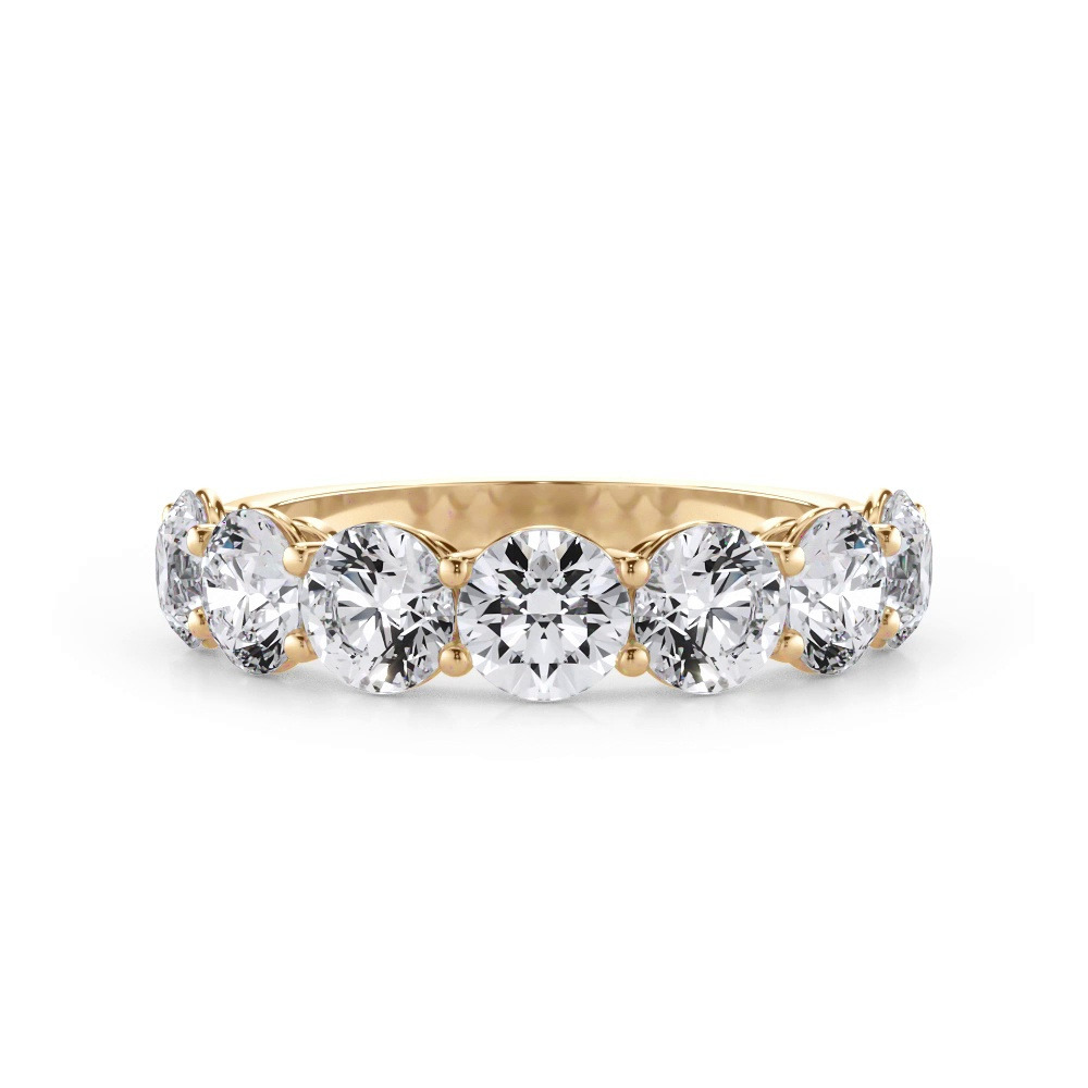 360 degree view of Classic Seven-Stone Round Diamond Band (2.10ct. tw.)