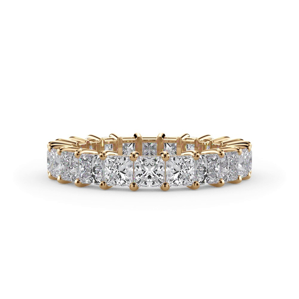 360 degree view of Princess Cut Diamond Eternity Ring (6.0 ct. tw.)