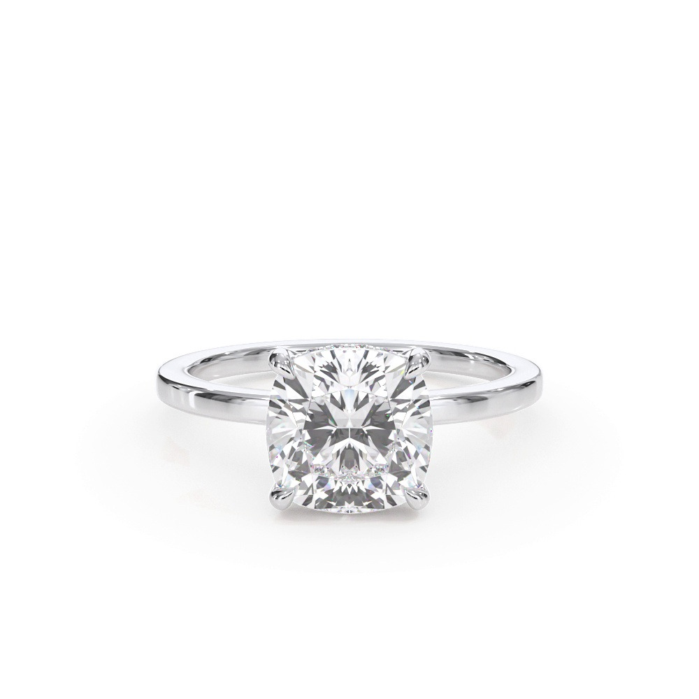 360 degree view of Bellora Hidden Halo Engagement Ring