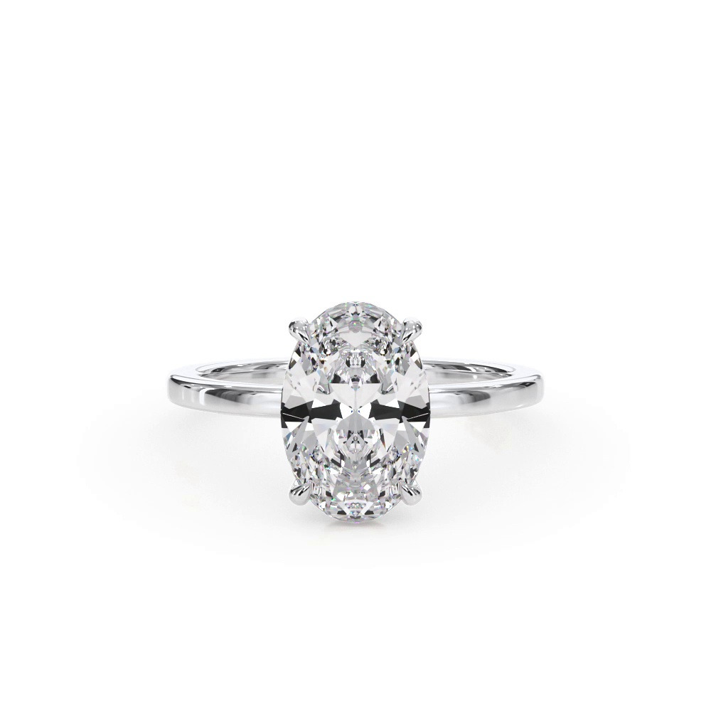 360 degree view of Bellora Solitaire Engagement Ring