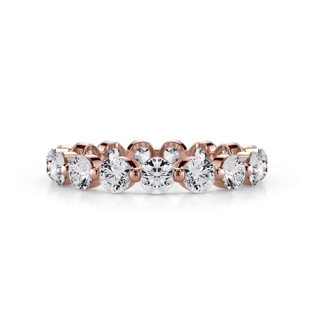 360 degree view of Round Shared-Prong Lab Diamond Eternity Band (1.70ct. tw.)