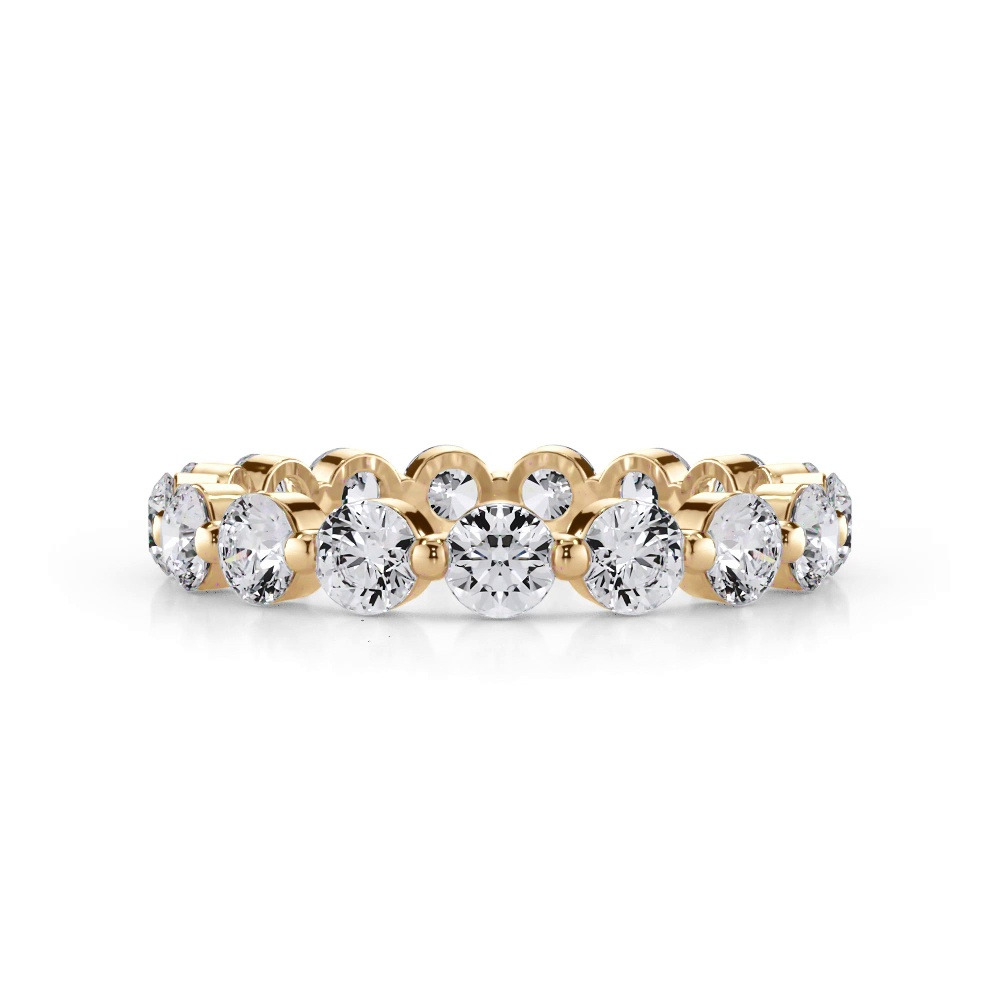 360 degree view of Round Shared-Prong Lab Diamond Eternity Band (1.70ct. tw.)