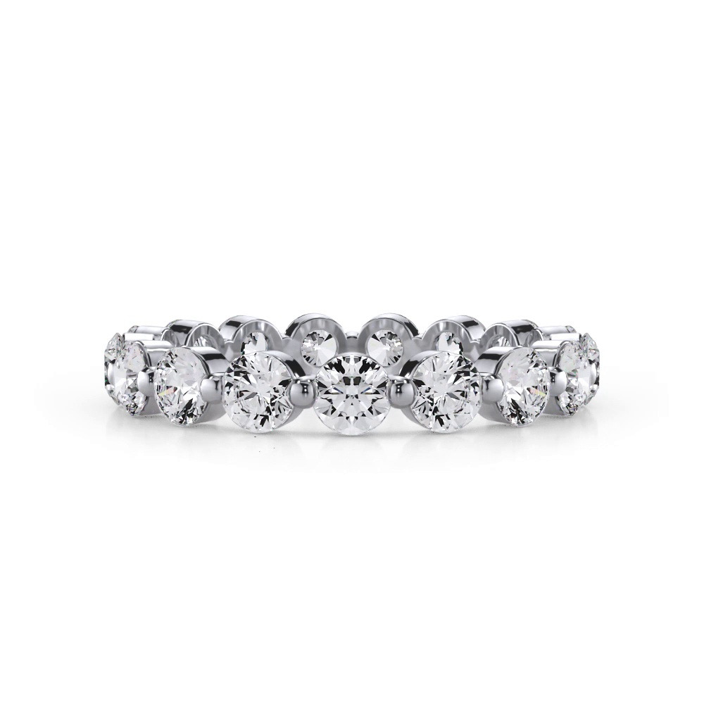 360 degree view of Round Shared-Prong Lab Diamond Eternity Band (1.70ct. tw.)