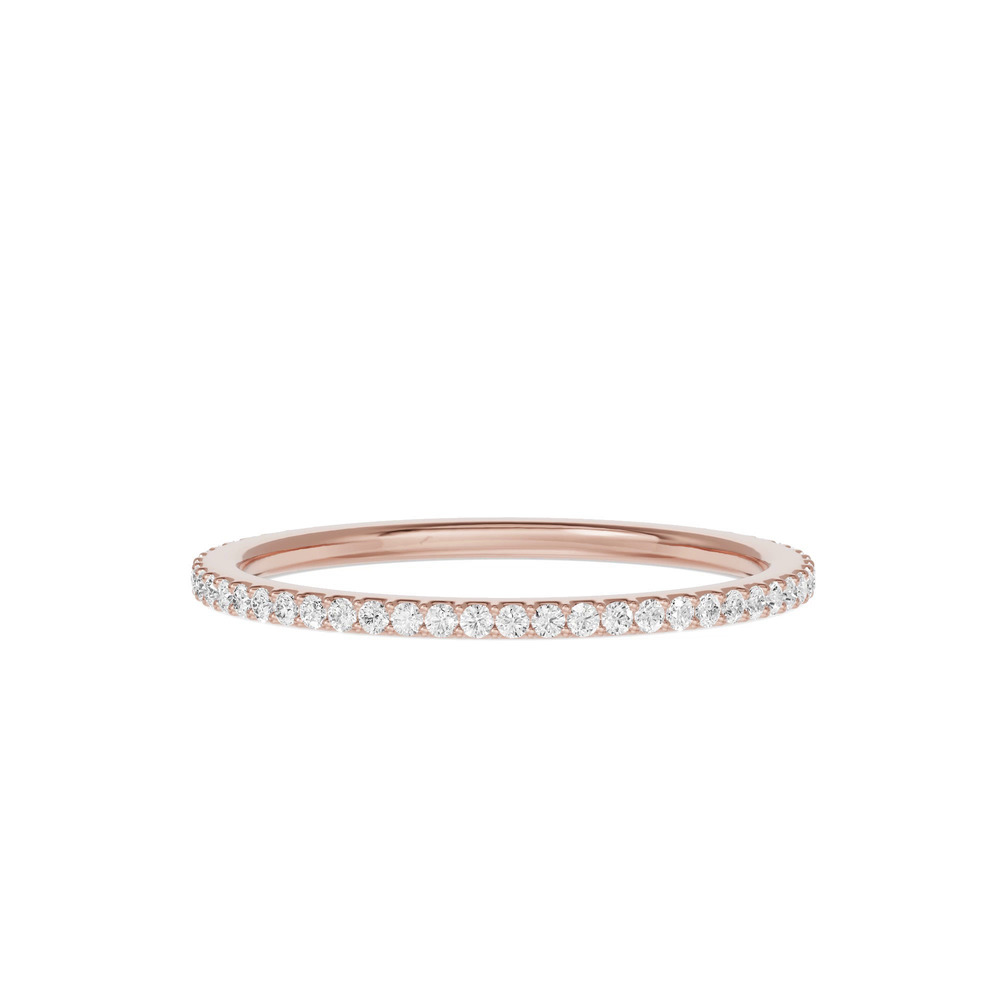 360 degree view of Shared Prong Lab Eternity Band (.25ct. tw.)