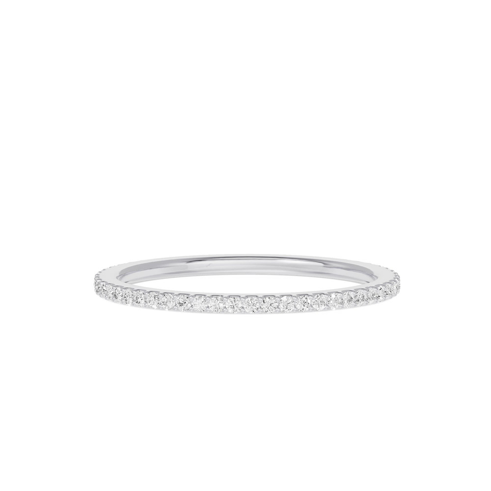 360 degree view of Shared Prong Lab Eternity Band (.25ct. tw.)