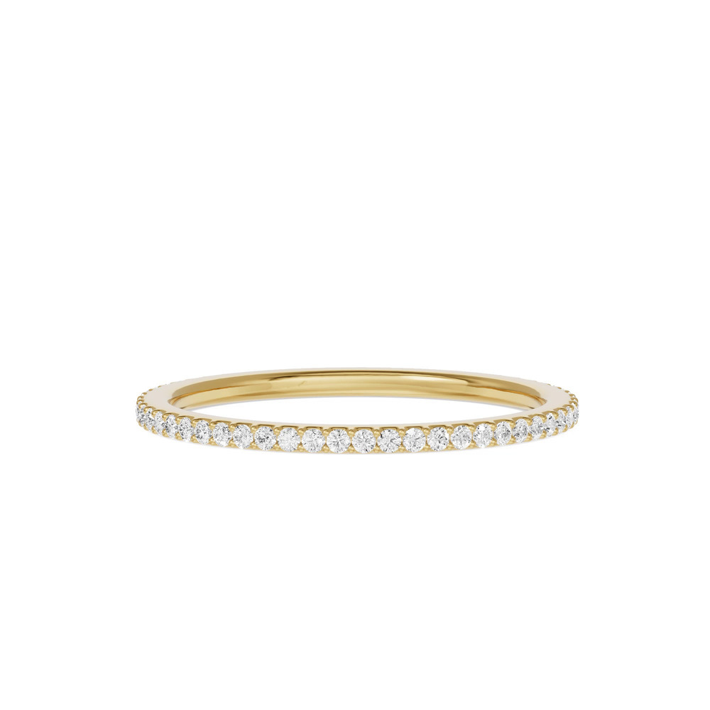 360 degree view of Shared Prong Lab Eternity Band (.25ct. tw.)