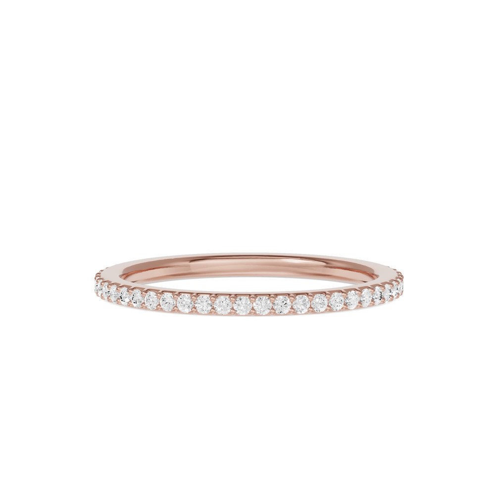 360 degree view of Shared Prong Lab Eternity Band (.33ct. tw.)
