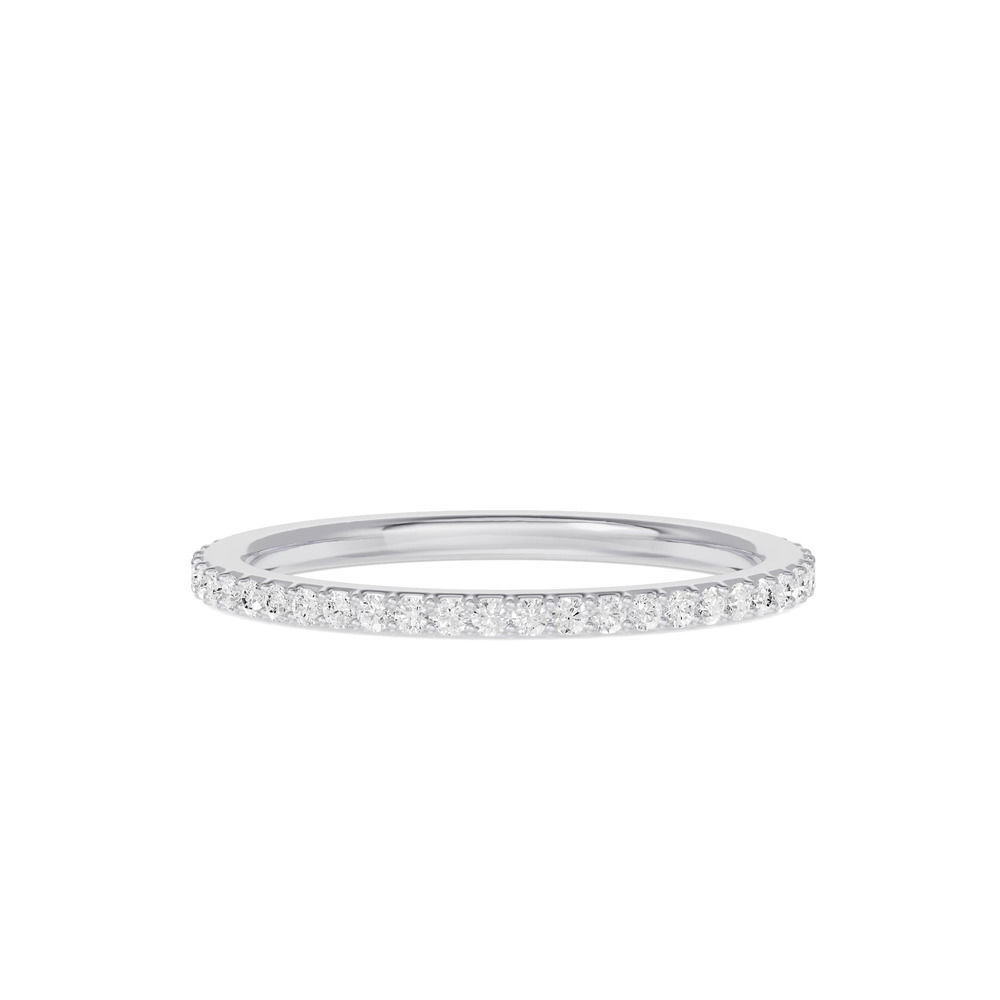360 degree view of Shared Prong Lab Eternity Band (.33ct. tw.)