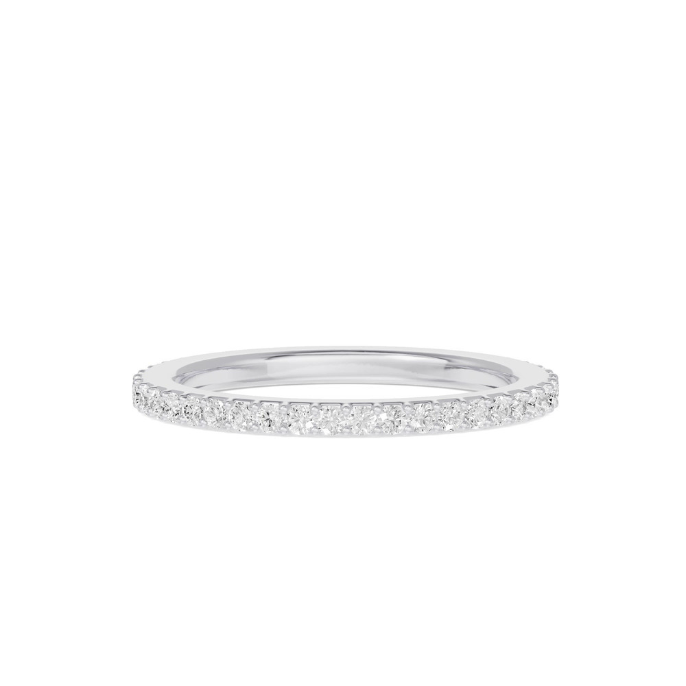 360 degree view of Shared Prong Lab Eternity Band (.50ct. tw.)
