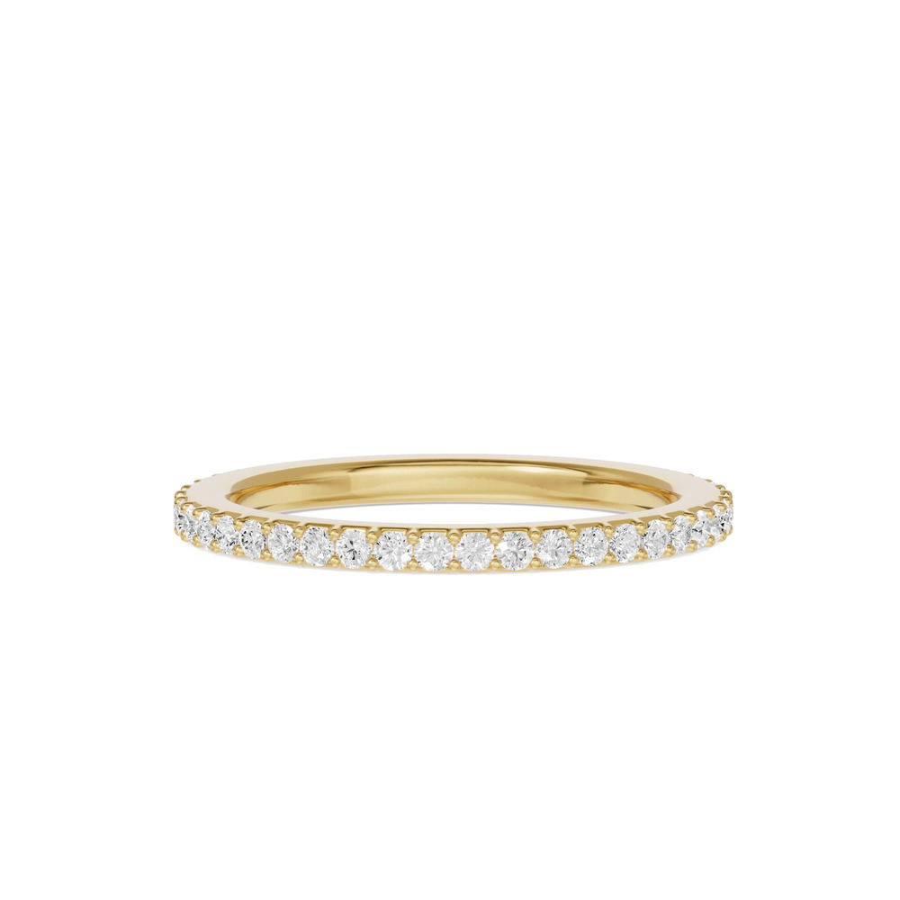 360 degree view of Shared Prong Lab Eternity Band (.50ct. tw.)