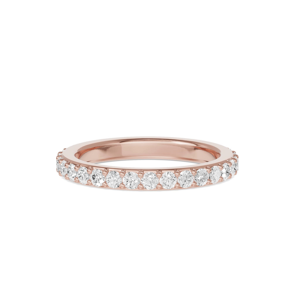 360 degree view of Shared Prong Lab Eternity Band (1.00ct. tw.)