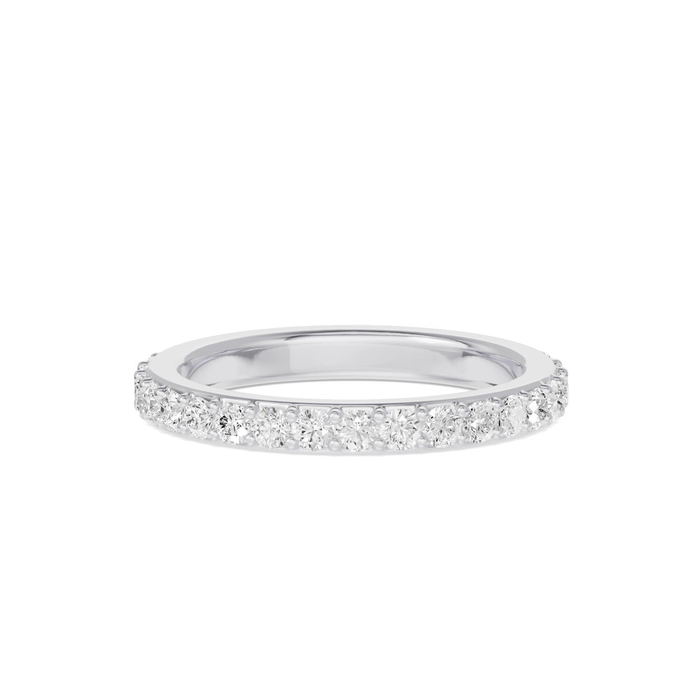 360 degree view of Shared Prong Lab Eternity Band (1.00ct. tw.)