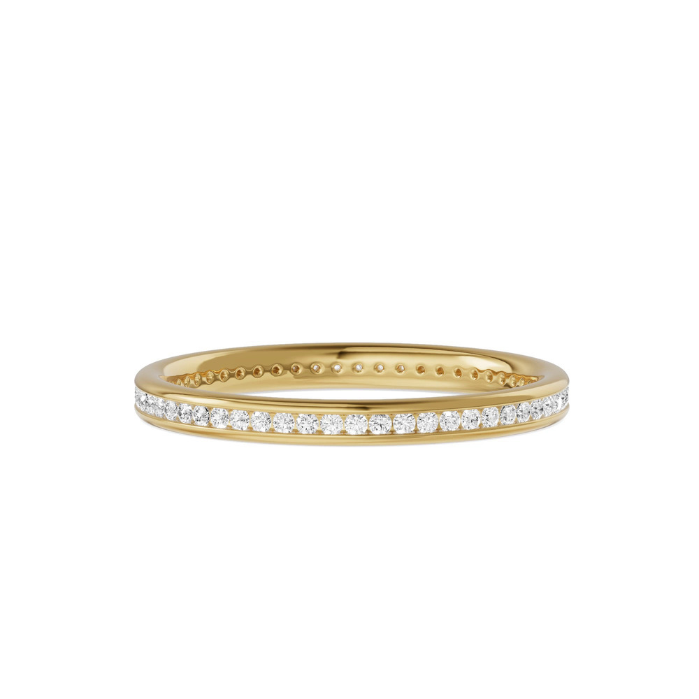 360 degree view of Channel-Set Lab Eternity Band (.25ct. tw.)