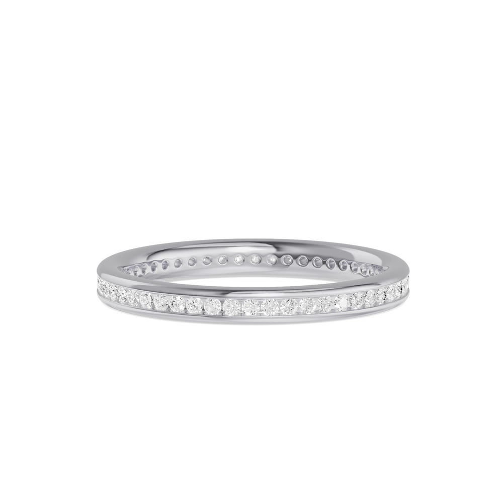 360 degree view of Channel-Set Diamond Eternity Band (.33ct. tw.)