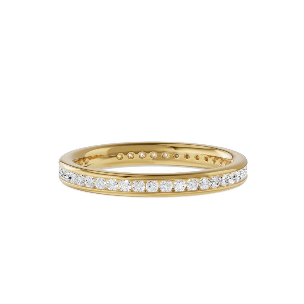 360 degree view of Channel-Set Diamond Eternity Band (.50ct. tw.)