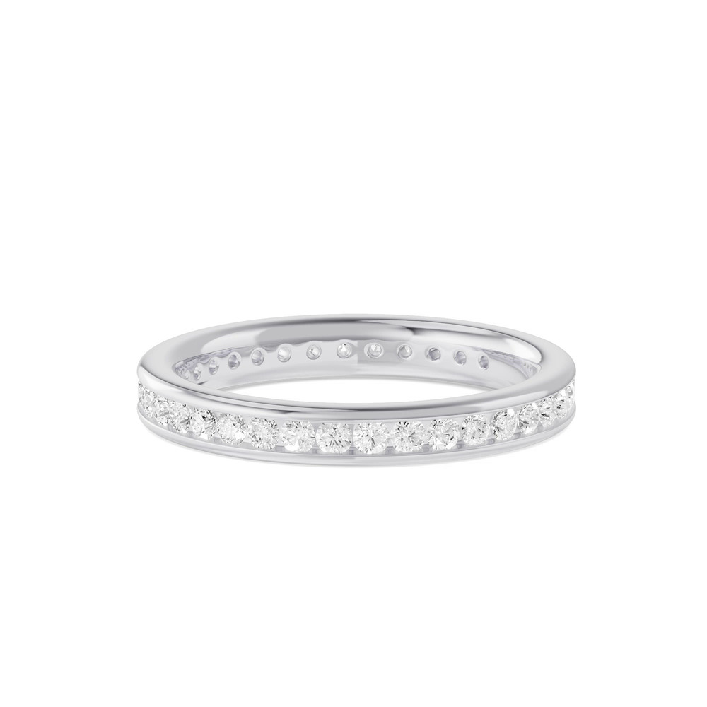 360 degree view of Channel-Set Lab Eternity Band (.75ct. tw.)