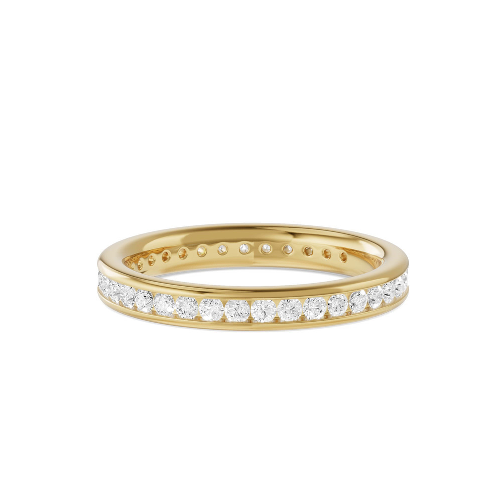 360 degree view of Channel-Set Lab Eternity Band (.75ct. tw.)