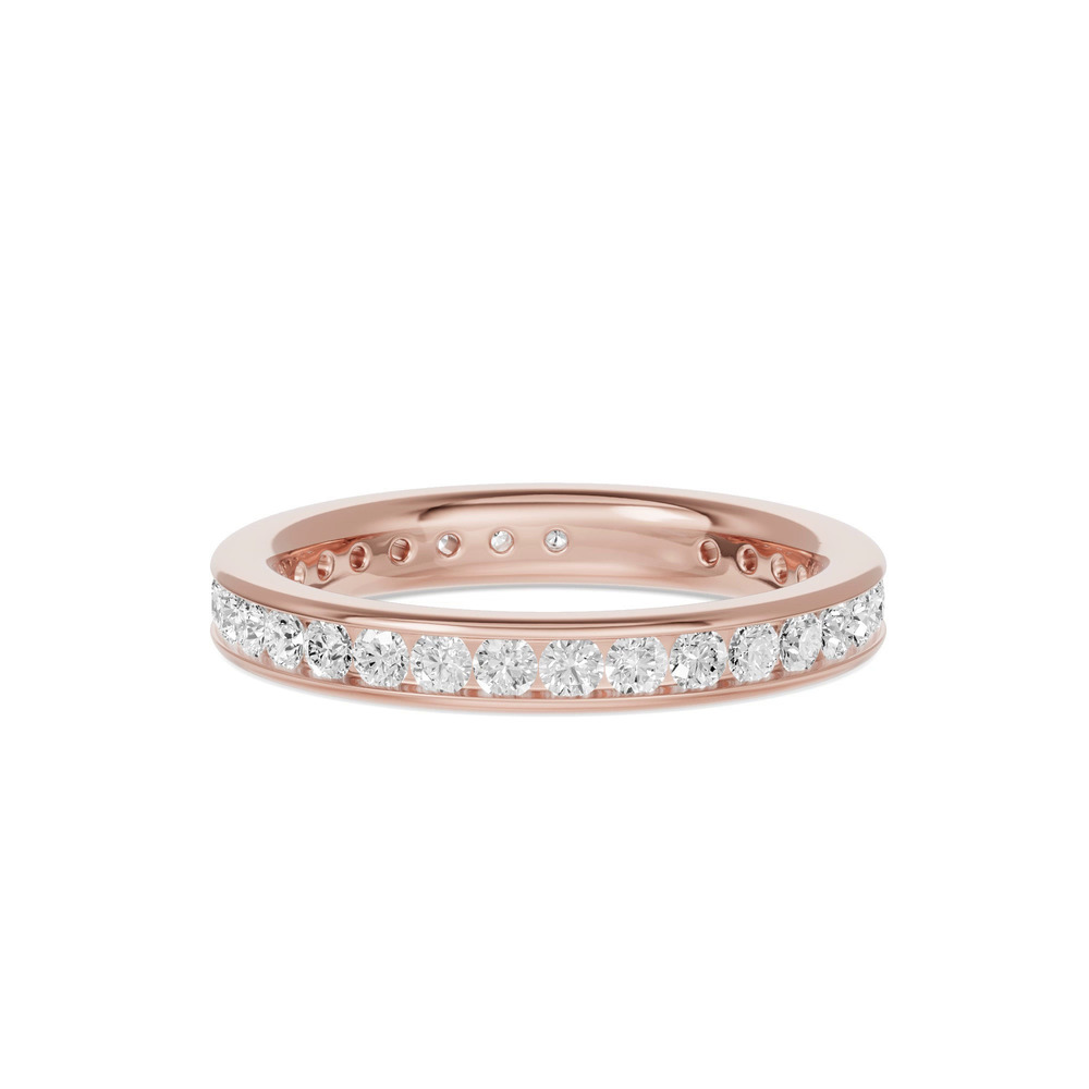 360 degree view of Channel-Set Lab Eternity Band (1.00ct. tw.)