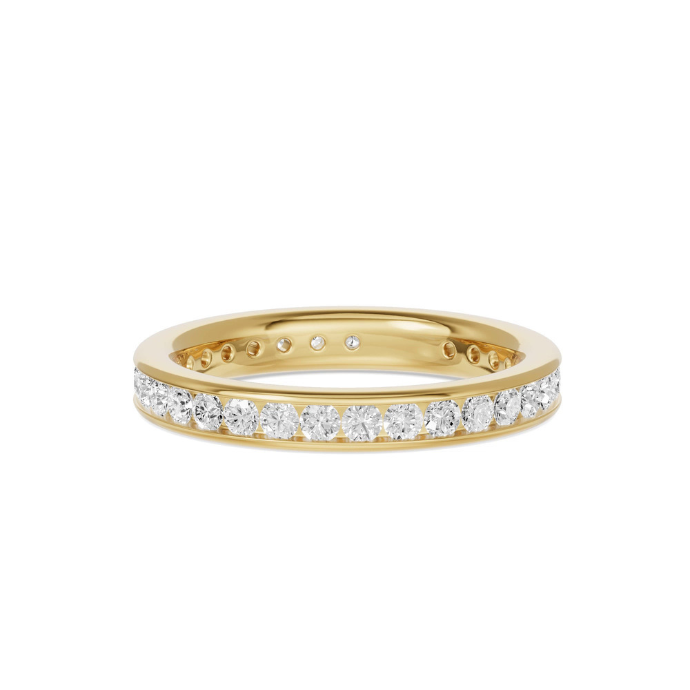360 degree view of Channel-Set Lab Eternity Band (1.00ct. tw.)