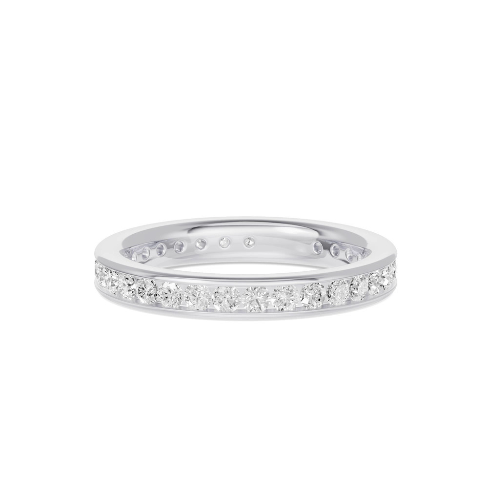 360 degree view of Channel-Set Lab Eternity Band (1.00ct. tw.)