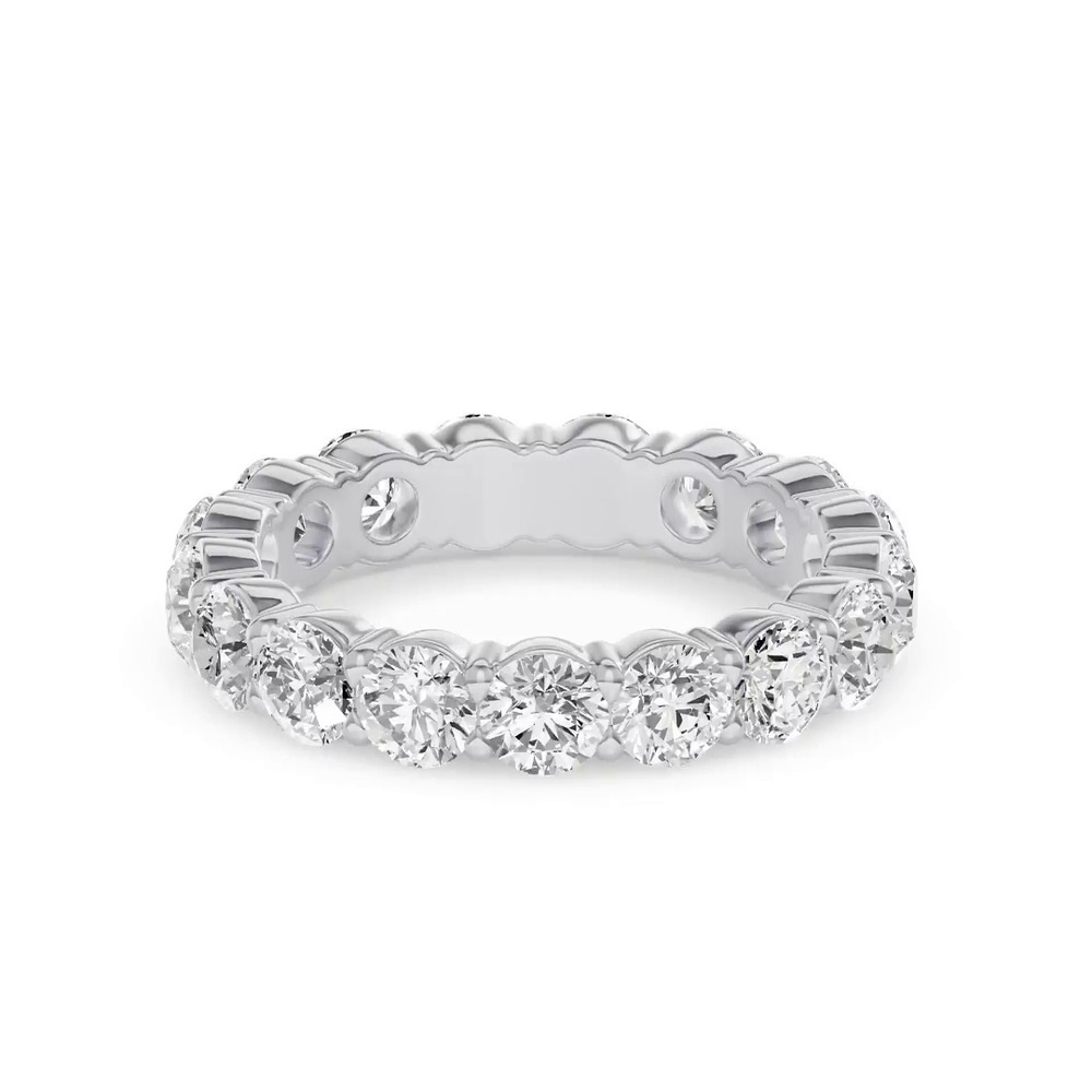 360 degree view of Sculpted Lab Diamond Eternity Ring (3.00ct. tw.)